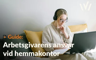 Arbetsgivarens ansvar vid hemmakontor