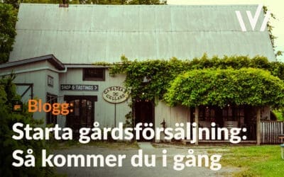 Starta gårdsförsäljning: Så kommer du i gång