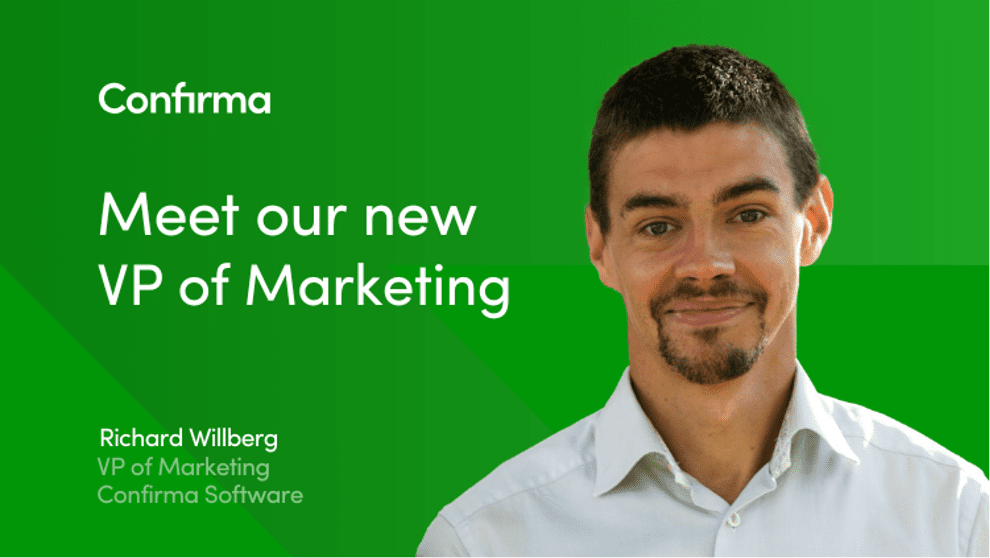 Confirma Software is pleased to announce the appointment of Richard Willberg to new VP of Marketing for Confirma Software.